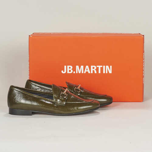 Cipők Női Mokkaszínek JB Martin FRANCHE CHIC Zöld