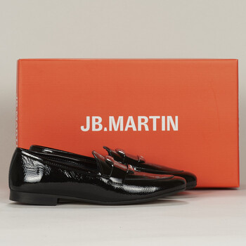 Cipők Női Mokkaszínek JB Martin FRANCHE BCBG Fekete 