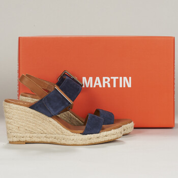 Cipők Női Gyékény talpú cipők JB Martin IRINA Kék