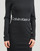 Ruhák Női Rövid ruhák Calvin Klein Jeans LOGO ELASTIC MILANO LS DRESS Fekete 