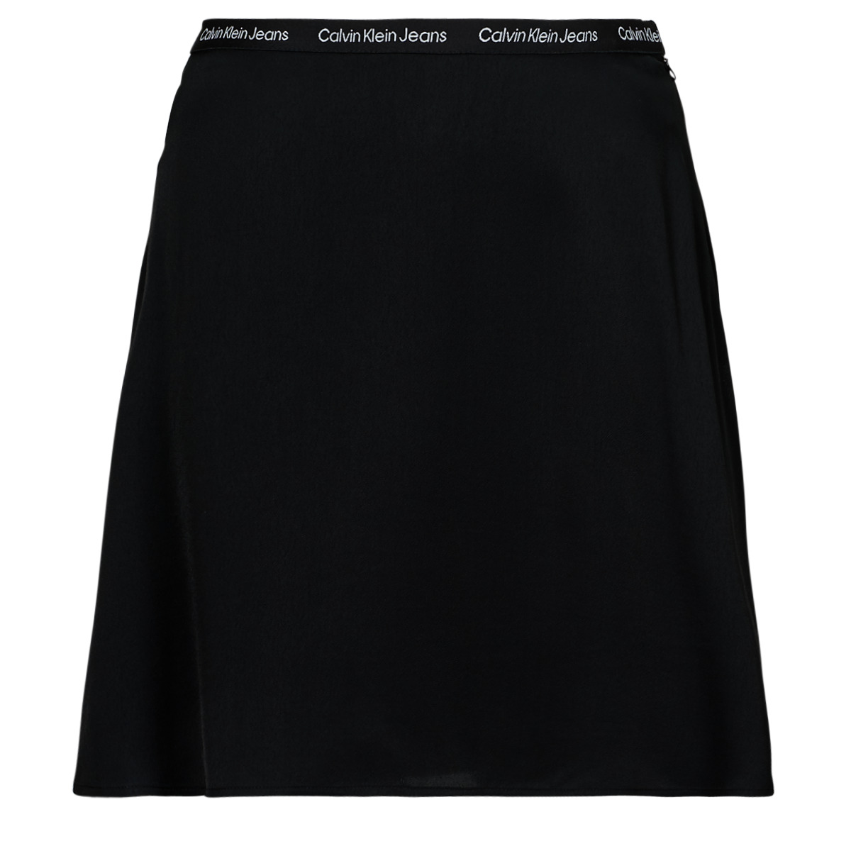 Ruhák Női Szoknyák Calvin Klein Jeans LOGO ELASTIC SKIRT Fekete 