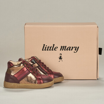 Cipők Lány Magas szárú edzőcipők Little Mary LYNNA Piros