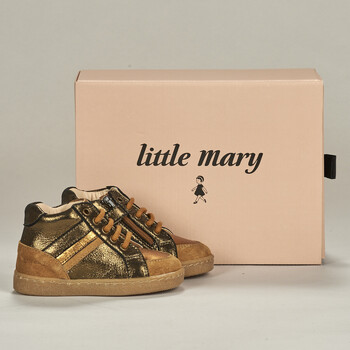 Cipők Lány Magas szárú edzőcipők Little Mary LYNNA Narancssárga