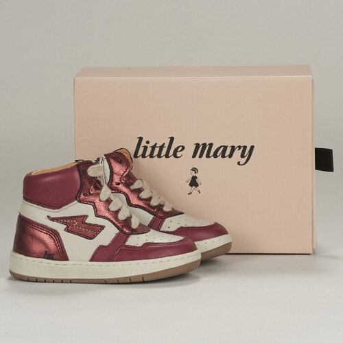 Cipők Gyerek Magas szárú edzőcipők Little Mary CAMILLE Piros