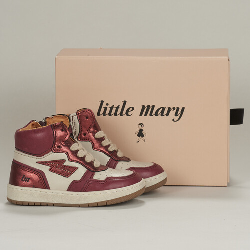 Cipők Gyerek Magas szárú edzőcipők Little Mary CAMILLE Piros