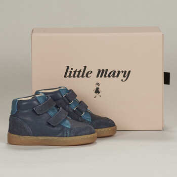 Cipők Fiú Magas szárú edzőcipők Little Mary LEIO Kék