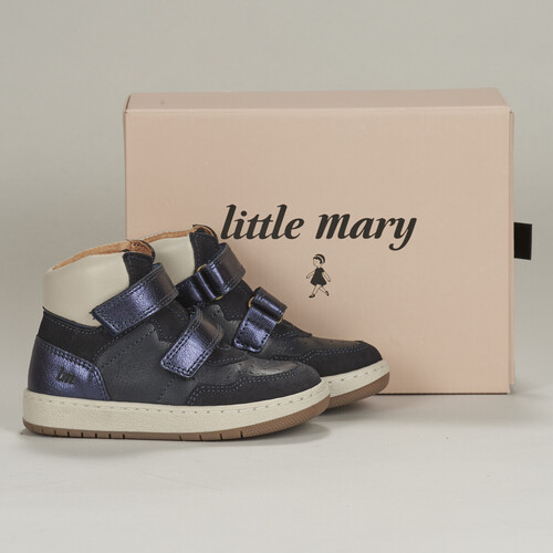 Cipők Lány Magas szárú edzőcipők Little Mary  Kék