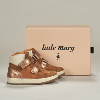 Cipők Lány Magas szárú edzőcipők Little Mary  Fehér