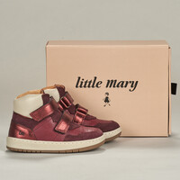 Cipők Lány Magas szárú edzőcipők Little Mary  Piros