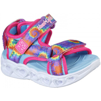 Cipők Lány Szandálok / Saruk Skechers Heart lights sandals-color gr Sokszínű