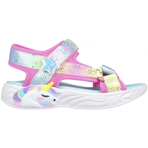 Cipők Lány Szandálok / Saruk Skechers Unicorn dreams sandal - majes Sokszínű