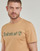 Ruhák Férfi Rövid ujjú pólók Timberland Camo Linear Logo Short Sleeve Tee Bézs
