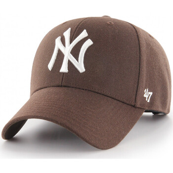 Textil kiegészítők Férfi Baseball sapkák '47 Brand Cap mlb new york yankees mvp snapback Barna