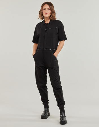 G-Star Raw track jumpsuit s\s wmn Fekete 