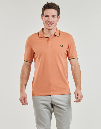 Fred Perry TWIN TIPPED FRED PERRY SHIRT Korall