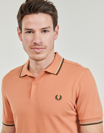 Fred Perry TWIN TIPPED FRED PERRY SHIRT Korall