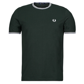 Fred Perry TWIN TIPPED T-SHIRT Fekete 