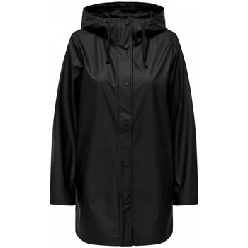 Ruhák Női Kabátok Only New Ellen Raincoat - Black Fekete 