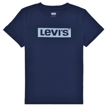 Levi's SHORT SLEEVE GRAPHIC TEE SHIRT Kék
