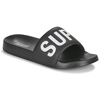 Cipők Férfi strandpapucsok Superdry Sandales De Piscine Véganes Core Fekete  / Fehér