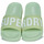 Cipők Női strandpapucsok Superdry Sandales De Piscine Véganes Core Zöld / Fehér