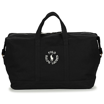 Táskák Utazó táskák Polo Ralph Lauren DUFFLE-DUFFLE-LARGE Fekete  / Fehér