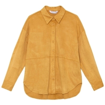 Ruhák Női Blúzok Compania Fantastica COMPAÑIA FANTÁSTICA Shirt 11058 - Yellow Citromsárga