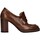 Cipők Női Mokkaszínek NeroGiardini I308190D Barna