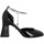Cipők Női Félcipők Sonia Rykiel Honfleur Anklet Cuir Vernis Femme Noir Fekete 