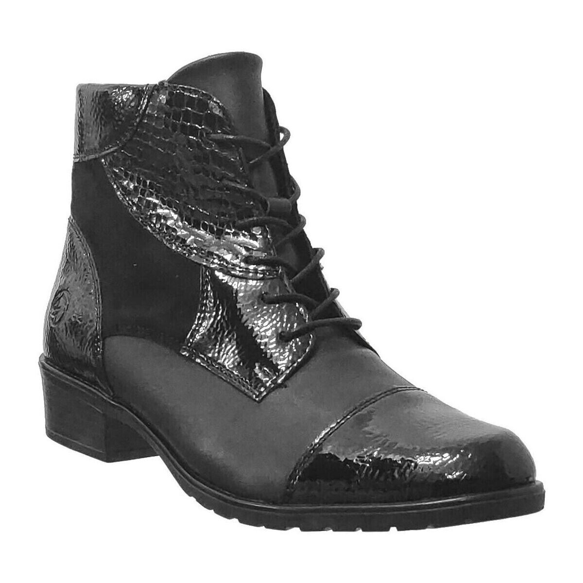 Cipők Női Csizmák Remonte D6882 Fekete 