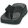 Cipők Női Lábujjközös papucsok FitFlop Surff Two-Tone Webbing Toe-Post Sandals Fekete 
