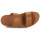 Cipők Női Szandálok / Saruk FitFlop Lulu Adjustable Leather Slides Barna / Teve