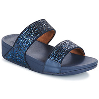 Cipők Női Szandálok / Saruk FitFlop Lulu Glitter Slides Kék