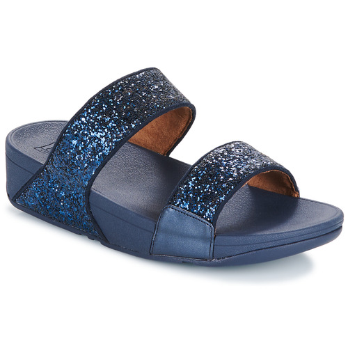 Cipők Női Szandálok / Saruk FitFlop Lulu Glitter Slides Kék