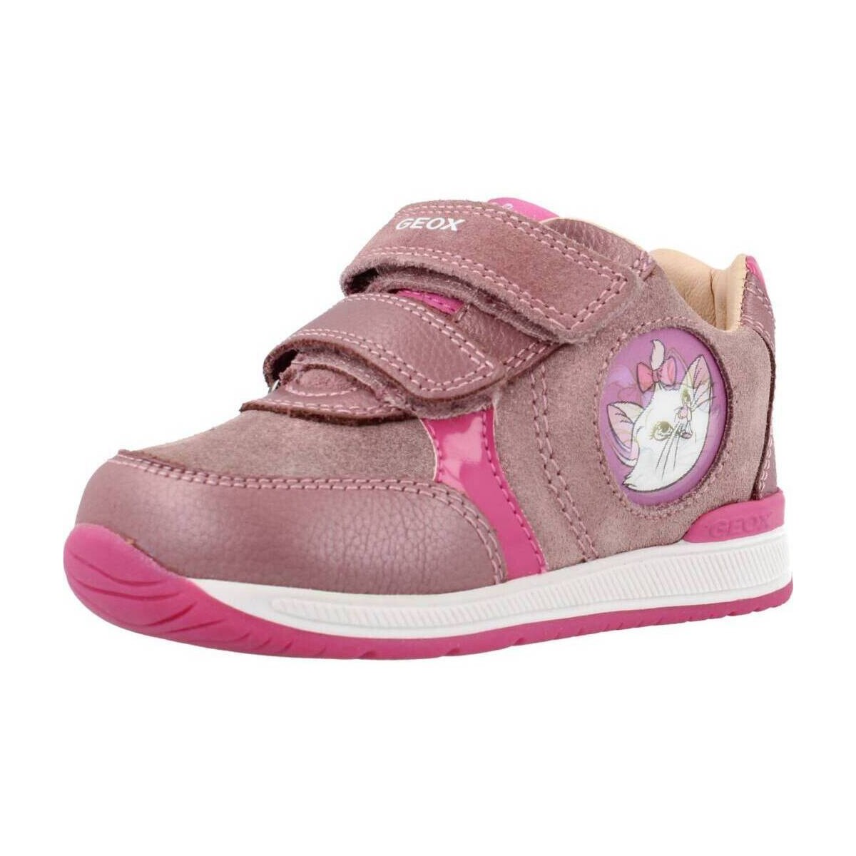 Cipők Lány Oxford cipők & Bokacipők Geox B RISHON GIRL Rózsaszín