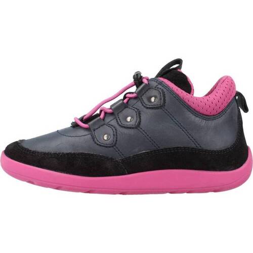 Cipők Lány Rövid szárú edzőcipők Geox J BAREFEEL GIRL Kék
