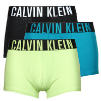 Fehérnemű Férfi Boxerek Calvin Klein Jeans TRUNK 3PK X3 Fehér / Fekete  / Kék