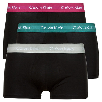 Fehérnemű Férfi Boxerek Calvin Klein Jeans LOW RISE TRUNK 3PK X3 Fekete 