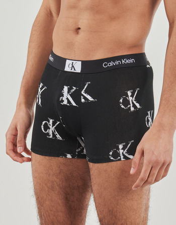 Calvin Klein Jeans TRUNK 3PK X3 Fekete  / Fekete  / Lila