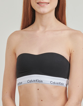 Calvin Klein Jeans LIGHTLY LINED BANDEAU Fekete 