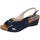Cipők Női Szandálok / Saruk Confort EZ449 Kék