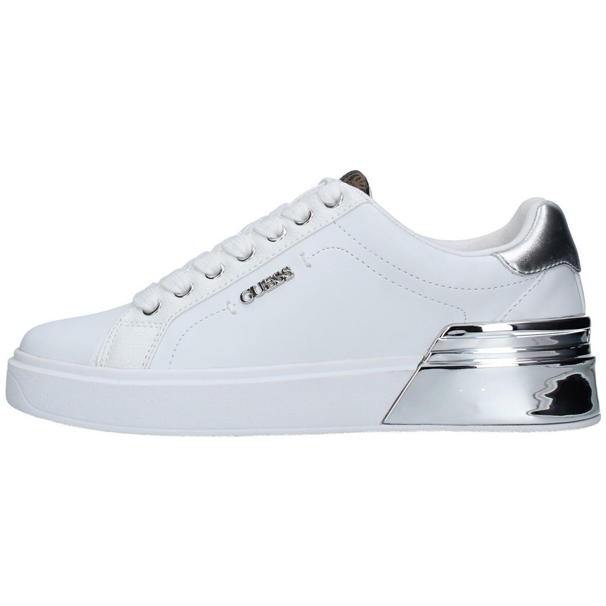 Cipők Női Magas szárú edzőcipők Guess FL8COAELE12 Fehér