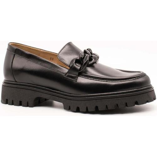 Cipők Női Oxford cipők & Bokacipők Piesanto  Fekete 
