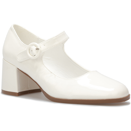 Cipők Női Félcipők La Modeuse 68047_P158581 Fehér