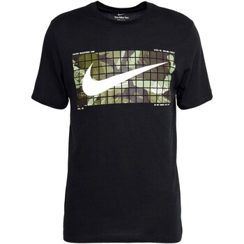 Ruhák Férfi Rövid ujjú pólók Nike CAMISETA MANGA CORTA HOMBRE  FJ2446 Fekete 