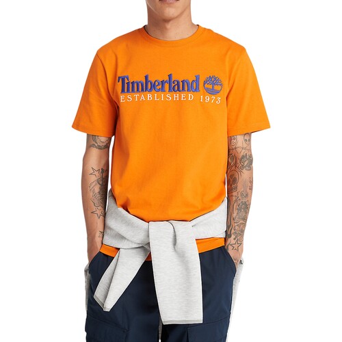 Ruhák Férfi Rövid ujjú pólók Timberland 221876 Narancssárga