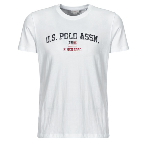 Ruhák Férfi Rövid ujjú pólók U.S Polo Assn. MICK Fehér