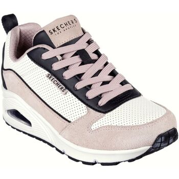 Cipők Női Rövid szárú edzőcipők Skechers Uno 2 much fun Rózsaszín