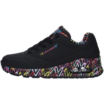 Cipők Női Rövid szárú edzőcipők Skechers 155506 Fekete 