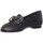 Cipők Női Rövid szárú edzőcipők Maria Jaen MOKASZIN  7600 Fekete 